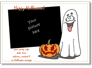 Halloween party invitation templates