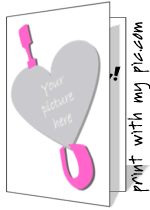 Printable Valentine's Day card templates